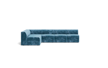 Load image into Gallery viewer, Atmosphere Sleeper Sofa &amp; Sectional - Regular Backrest - Harbour Blue
