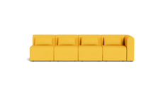 Load image into Gallery viewer, Atmosphere Sleeper Sofa &amp; Sectional - Rounded Backrest - Lemon Zest

