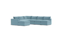 Load image into Gallery viewer, Ciello - Sectional - Aqua - Regular Backrest
