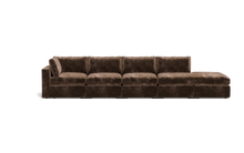 Load image into Gallery viewer, Ciello XL - Sofa - Espresso - Regular Backrest

