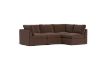 Load image into Gallery viewer, Ciello - Sectional - Chocolate - High Angled
