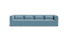 Charger l'image dans la galerie, Atmosphere - Sofa - Rounded Backrest - Aqua
