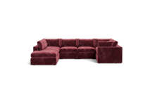 Load image into Gallery viewer, Ciello - Sectional - Bordeaux - Regular Backrest
