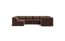 Charger l'image dans la galerie, Atmosphere - Sectional - Rounded Backrest - Chocolate

