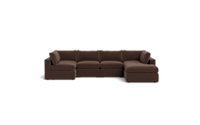 Load image into Gallery viewer, Ciello XL - Sectional - Chocolate - Regular Backrest
