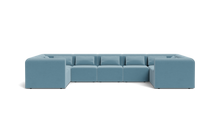 Charger l'image dans la galerie, Atmosphere - Sectional - Rounded Backrest - Aqua

