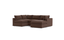 Load image into Gallery viewer, Ciello XL - Sectional - Chocolate - Regular Backrest
