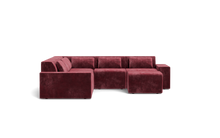 Load image into Gallery viewer, Atmosphere Sleeper Sofa &amp; Sectional - Regular Backrest - Bordeaux
