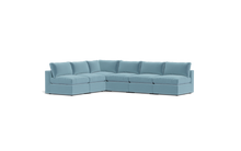 Load image into Gallery viewer, Ciello - Sectional - Aqua - Regular Backrest
