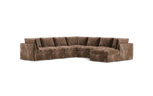 Load image into Gallery viewer, Ciello XL - Sectional - Espresso - High Angled
