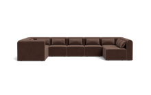 Charger l'image dans la galerie, Atmosphere - Sectional - Rounded Backrest - Chocolate
