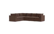 Load image into Gallery viewer, Ciello XL - Sectional - Chocolate - High Angled
