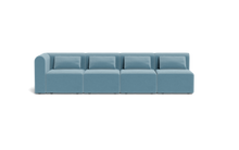 Charger l'image dans la galerie, Atmosphere - Sofa - Rounded Backrest - Aqua
