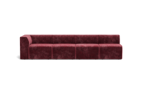 Load image into Gallery viewer, Atmosphere Sleeper Sofa &amp; Sectional - Regular Backrest - Bordeaux
