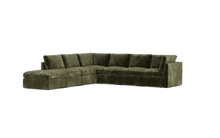 Load image into Gallery viewer, Ciello XL - Sectional - Sage - High Angled
