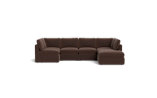 Load image into Gallery viewer, Ciello - Sectional - Chocolate - High Angled
