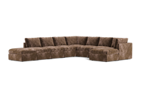 Load image into Gallery viewer, Ciello XL - Sectional - Espresso - High Angled
