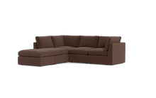 Load image into Gallery viewer, Ciello XL - Sectional - Chocolate - High Angled
