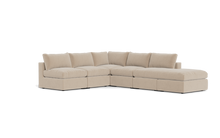 Load image into Gallery viewer, Ciello XL - Sectional - Crumble - Regular Backrest
