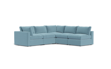 Load image into Gallery viewer, Ciello XL - Sectional - Aqua - Regular Backrest
