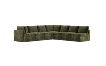 Load image into Gallery viewer, Ciello XL - Sectional - Sage - High Angled
