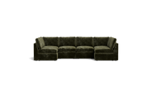 Load image into Gallery viewer, Ciello XL - Sectional - Sage - High Angled
