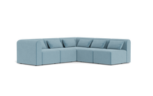 Charger l'image dans la galerie, Atmosphere - Sectional - Rounded Backrest - Aqua
