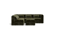 Load image into Gallery viewer, Atmosphere Sleeper Sofa &amp; Sectional - Rounded Backrest - Sage
