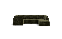 Load image into Gallery viewer, Ciello XL - Sectional - Sage - High Angled

