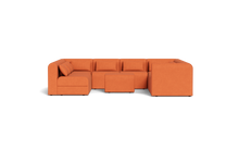 Load image into Gallery viewer, Atmosphere Sleeper Sofa &amp; Sectional - Rounded Backrest - Tangerine
