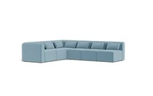 Charger l'image dans la galerie, Atmosphere - Sectional - Rounded Backrest - Aqua
