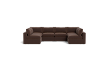 Load image into Gallery viewer, Ciello - Sectional - Chocolate - Regular Backrest
