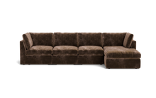 Load image into Gallery viewer, Ciello XL - Sofa - Espresso - High Angled
