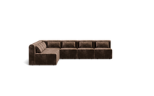Load image into Gallery viewer, Atmosphere Storage - Sectional - Rounded Backrest - Espresso
