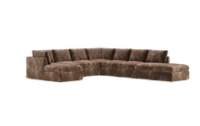 Load image into Gallery viewer, Ciello XL - Sectional - Espresso - High Angled
