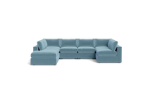 Load image into Gallery viewer, Ciello - Sectional - Aqua - Regular Backrest
