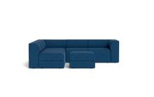 Load image into Gallery viewer, Atmosphere Sleeper Sofa &amp; Sectional - Regular Backrest - Cerulean
