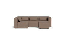Load image into Gallery viewer, Atmosphere Sleeper Sofa &amp; Sectional - Rounded Backrest - Mocha
