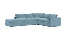 Load image into Gallery viewer, Ciello XL - Sectional - Aqua - Regular Backrest
