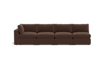 Load image into Gallery viewer, Ciello - Sofa - Chocolate - Regular Backrest
