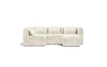 Load image into Gallery viewer, Atmosphere Sleeper Sofa &amp; Sectional - Rounded Backrest - Frost
