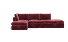Load image into Gallery viewer, Ciello XL - Sofa - Bordeaux - High Angled
