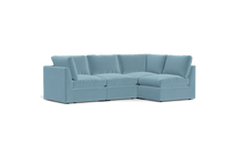 Load image into Gallery viewer, Ciello - Sectional - Aqua - High Angled
