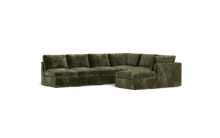 Load image into Gallery viewer, Ciello XL - Sectional - Sage - High Angled
