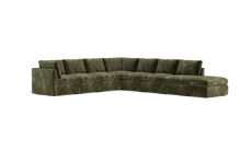 Load image into Gallery viewer, Ciello XL - Sectional - Sage - High Angled
