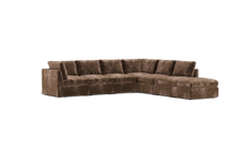 Load image into Gallery viewer, Ciello XL - Sectional - Espresso - High Angled
