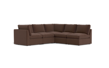 Load image into Gallery viewer, Ciello - Sectional - Chocolate - High Angled
