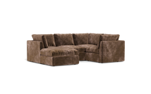 Load image into Gallery viewer, Ciello XL - Sectional - Espresso - High Angled
