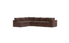 Load image into Gallery viewer, Ciello - Sectional - Chocolate - Regular Backrest
