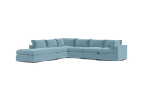 Load image into Gallery viewer, Ciello XL - Sectional - Aqua - Regular Backrest
